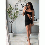 Комплект рокля с бански Valery