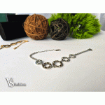 Брилянтна дамска гривна с халки