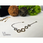 Брилянтна дамска гривна с халки