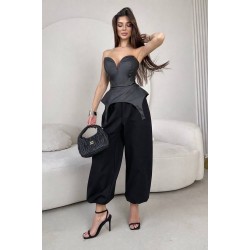 Дамско кожено бюстие Kendra