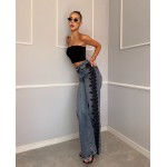 Дамски дънки с дантела Cleo