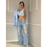 Дамски дънки Teresan