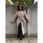 Дамско палто с брошка Kailany