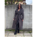 Дамско палто с брошка Kailany