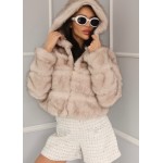 Дамско палто с качулка Isabela