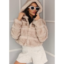 Дамско палто с качулка Isabela