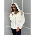 Дамски суичър с камъни Abby