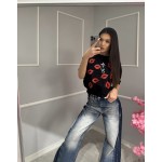 Дамска тениска с целувки Giovanna