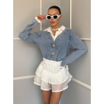 Дънкова дамска блуза Opal