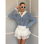 Дънкова дамска блуза Opal