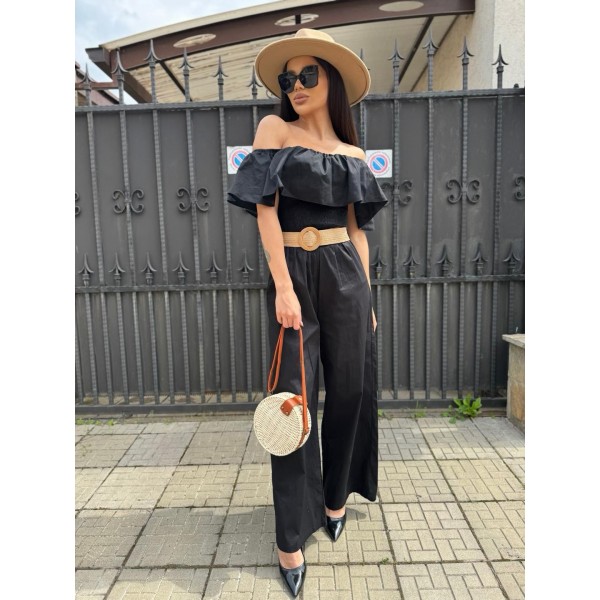 Дамски гащеризон с широки крачоли ADLEY