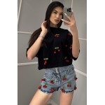 Дамски къси панталонки с черешки Amaris