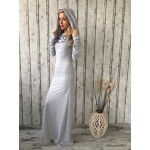 Ежедневна рокля с яка