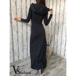 Ежедневна рокля с яка