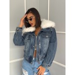 Дамско дънково яке Kinsley