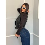 Дамско кожено яке Alayna