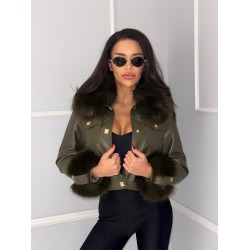 Дамско кожено яке Chandler