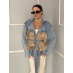 Дамско дънково яке Adley