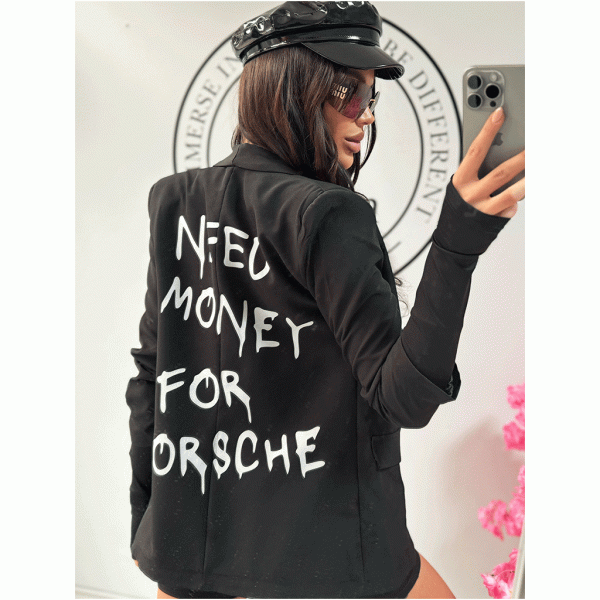 Дамско сако с щампа Layne