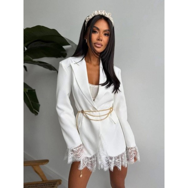 Дамско сако с дантела Ocean