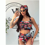 Уникален дамски комплeкт с кърпа Hollya