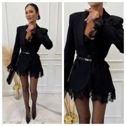 Дамски комплeкт - сако с къси панталонки Alenas