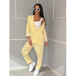 Дамски комплект панталон със сако Leilany