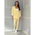 Дамски комплект панталон със сако Leilany