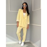 Дамски комплект панталон със сако Leilany