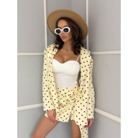 Дамски комплект сако с пола Elliannas