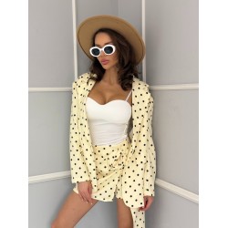 Дамски комплект сако с пола Elliannas