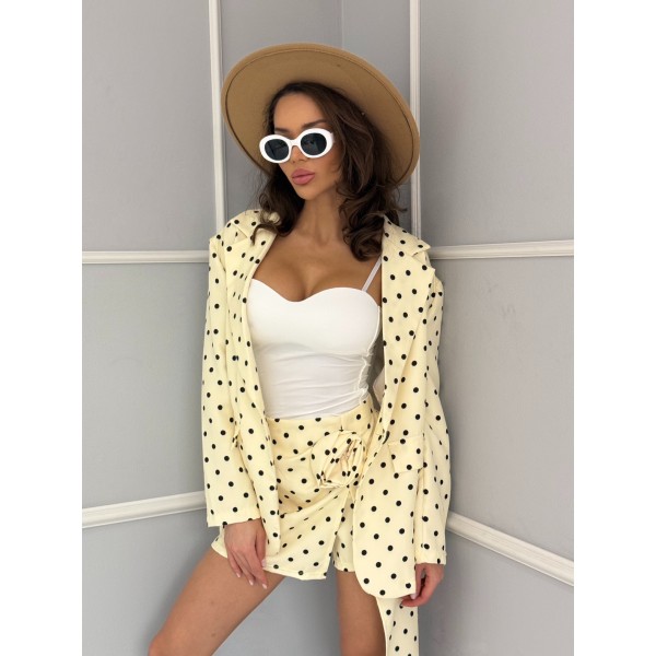 Дамски комплект сако с пола Elliannas