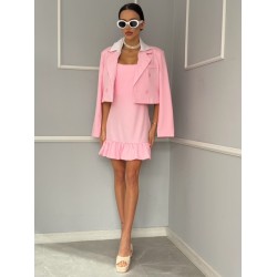 Дамски комплект рокля със сако Jazlyns