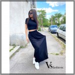 Спортен дамски комплект от трико ELENA