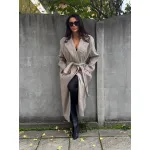 Дамско палто с брошка Kailany
