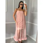 Дамска рокля с колан Alaiyan