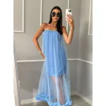 Дамска рокля с колан Alaiyan