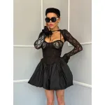 Дамска дантелена рокля Juliannas