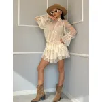 Дамска дантелена рокля Kayleen
