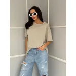 Дамска тениска с камъни Nadin