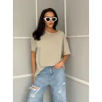 Дамска тениска с камъни Nadin