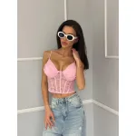 Дантелен дамски топ Lottie