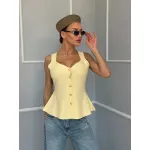Дамски плетен топ Aspyn