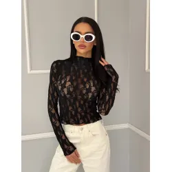 Дамска дантелена блуза Jordyn