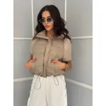 Дамски елек с гуши пух Katie