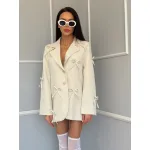 Дамско сако с панделка Marlee