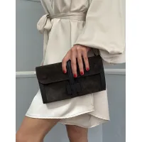 Дамска велурена чанта Skyler